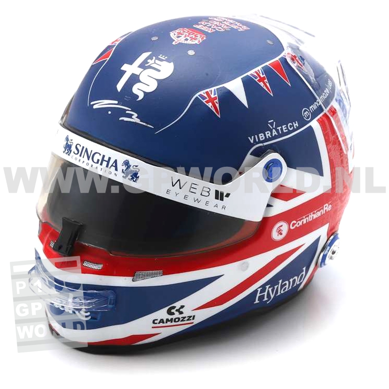 2023 helmet Valtteri Bottas | British GP