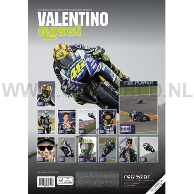 2017 kalender Valentino Rossi