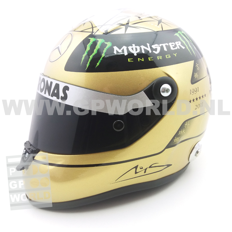 2011 helmet Michael Schumacher | Spa