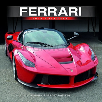 2018 kalender Ferrari 