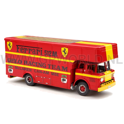 Ferrari transporter Gelo Racing Team