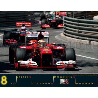 2014 The best of Formula 1 kalender