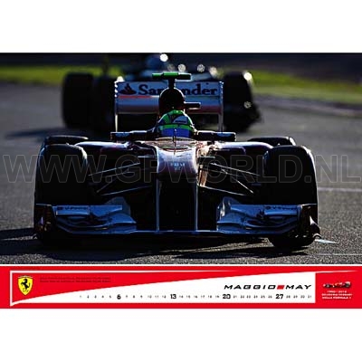 2012 Official Ferrari F1 kalender