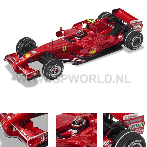 2007 Kimi Raikkonen (Cherry red)