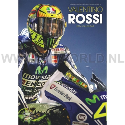 2016 kalender Valentino Rossi