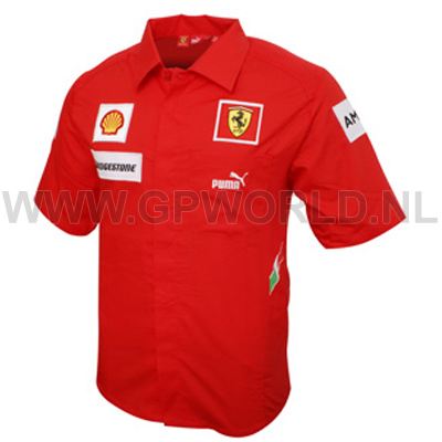 2008 Puma Ferrari Team Shirt