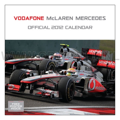 Official Mclaren 2012 Kalender