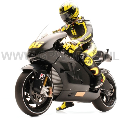 Ducati test figuur Valentino Rossi