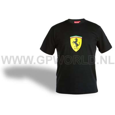 Ferrari T-shirt Scudetto black