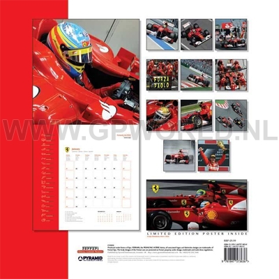 Official Ferrari F1 2012 Kalender