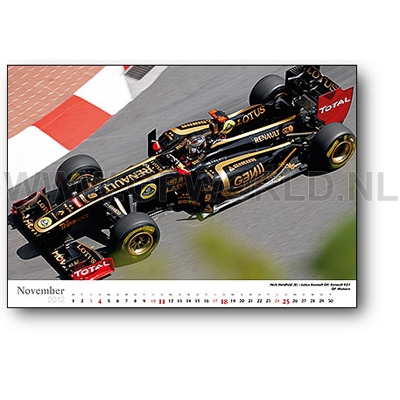 2012 Faszination Formel 1 kalender