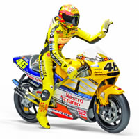 2001 Valentino Rossi figuur sitting