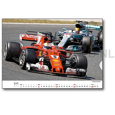 2018 Sebastian Vettel kalender