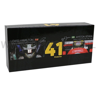 Hamilton | Senna - 41 victories