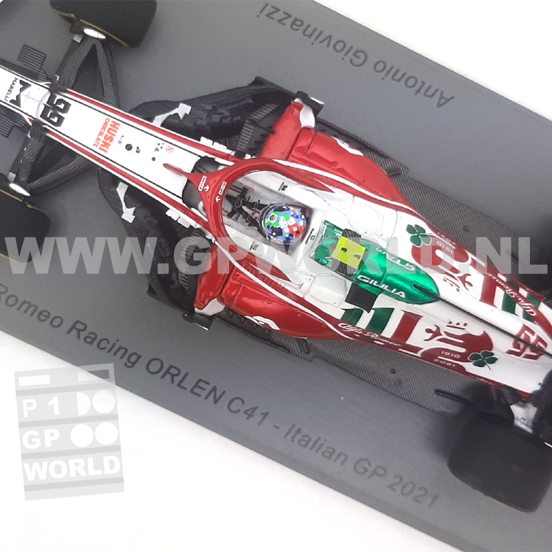spark 1/43 Alfa Romeo C41 F1 Italian GP 2021 #99 A.Giovinazzi