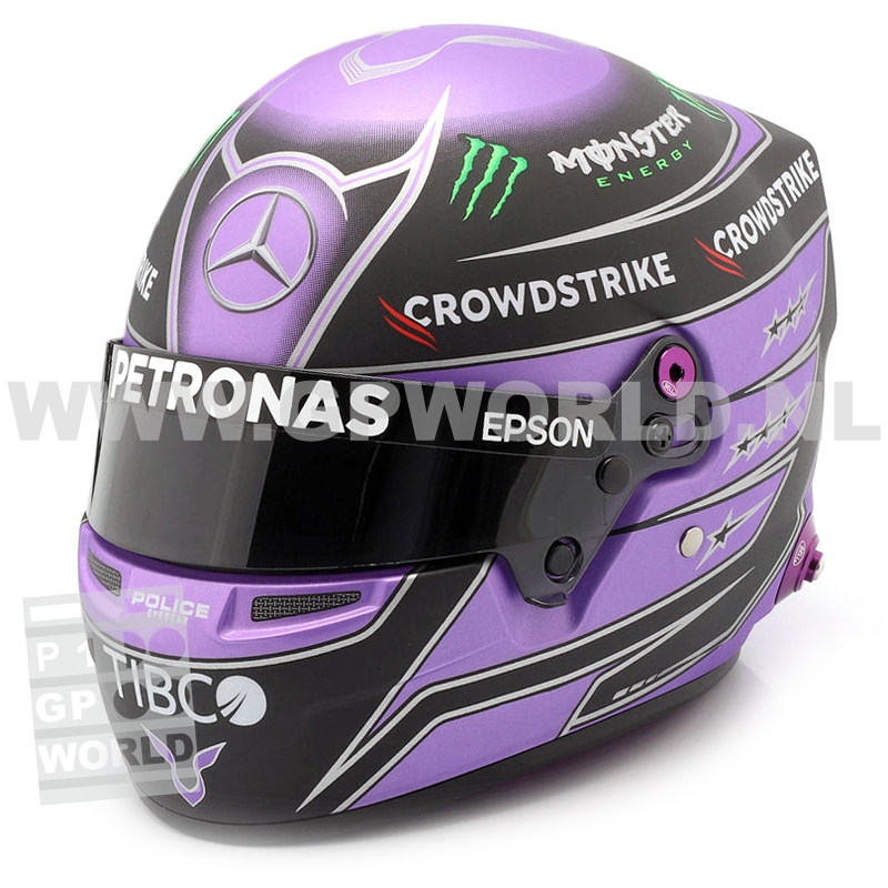 2021 Helmet Lewis Hamilton - 1/2 Bell Sports - GPworld Racing