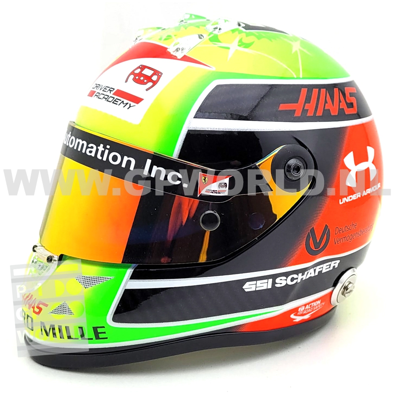 Mick Schumacher Haas F1 Team Test Drive Abu Dhabi 2020 1/18