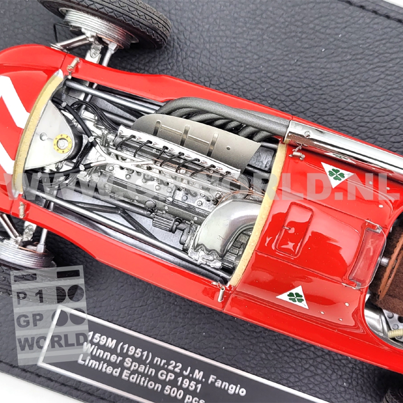 1951 Juan Manuel Fangio | Spanish GP - 1/18 GP Replicas