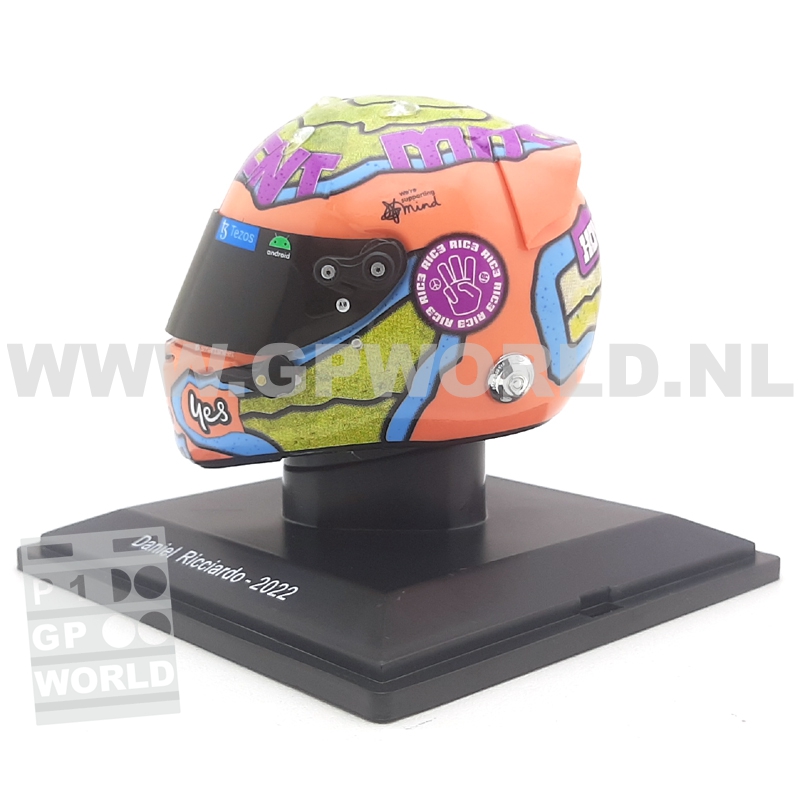 2022 Helmet Daniel Ricciardo