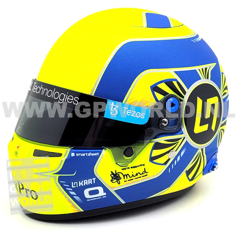 2022 helmet Lando Norris