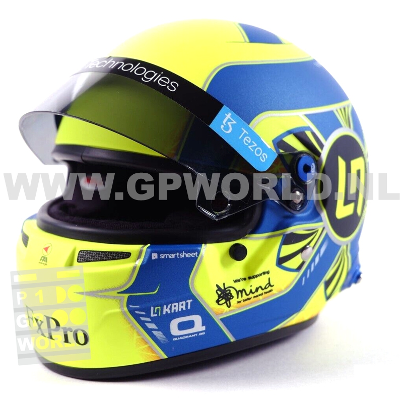 2022 helmet Lando Norris