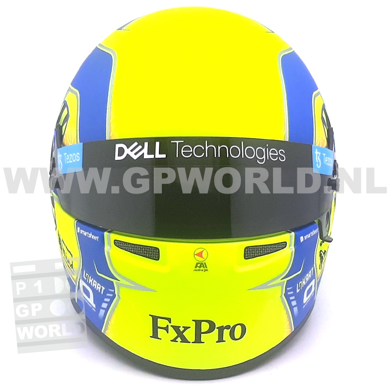 2022 helmet Lando Norris