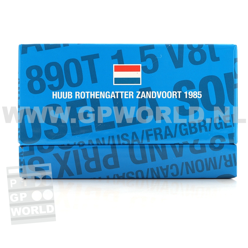 1985 Huub Rothengatter | Zandvoort GP