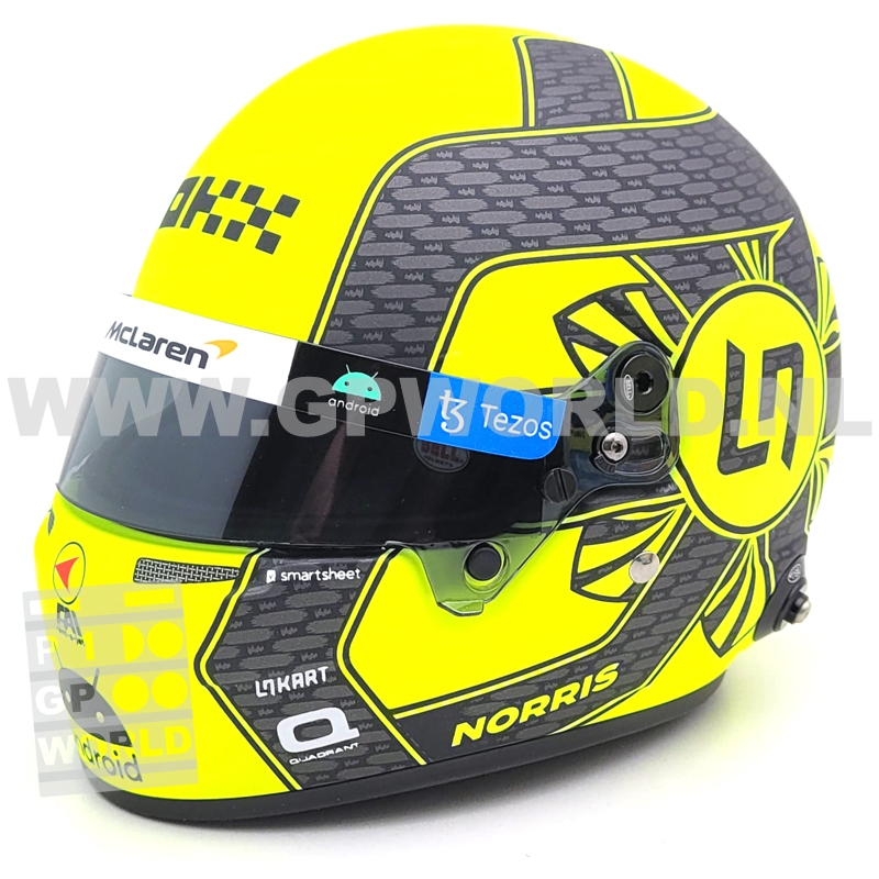 2023 helmet Lando Norris 1/2 Bell Sports GPworld Racing Merchandise