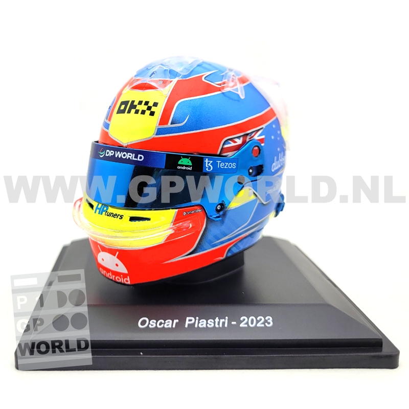 2023 helmet Oscar Piastri