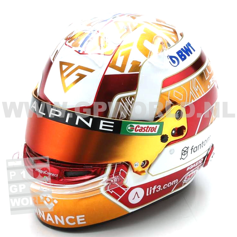 2023 helmet Pierre Gasly