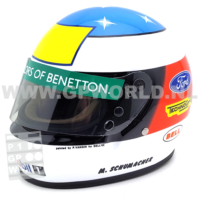 1992 helmet Michael Schumacher | Spa