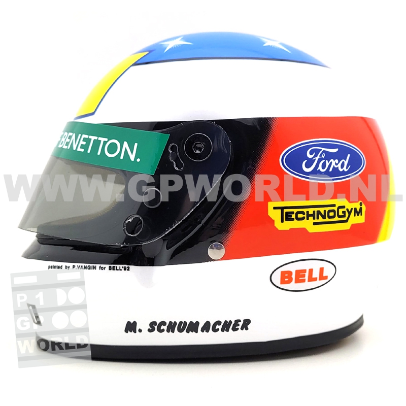 1992 helmet Michael Schumacher | Spa