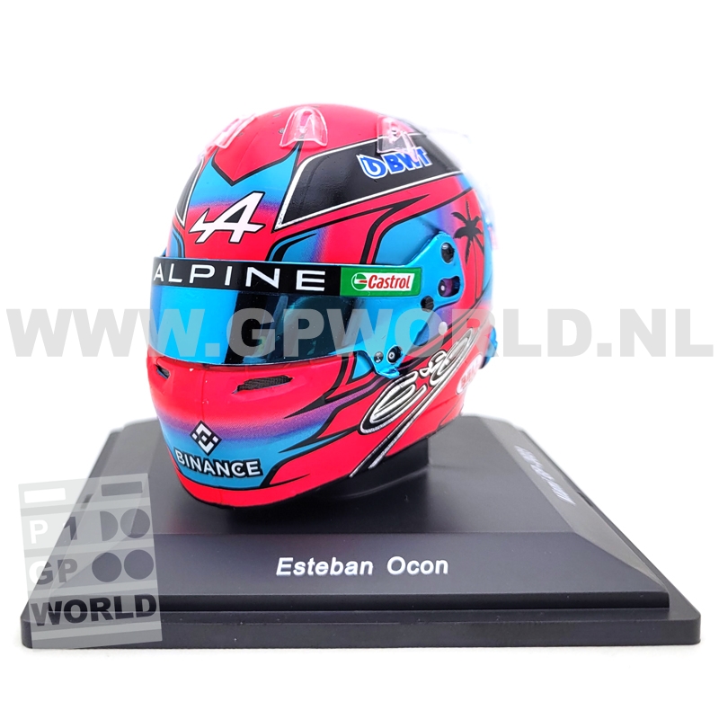 2023 helmet Esteban Ocon | Miami GP