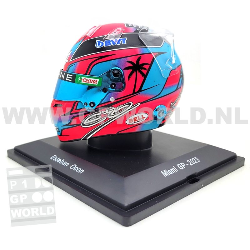 2023 helmet Esteban Ocon | Miami GP