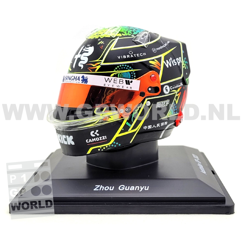 2023 helmet Guanyu Zhou | Australian GP