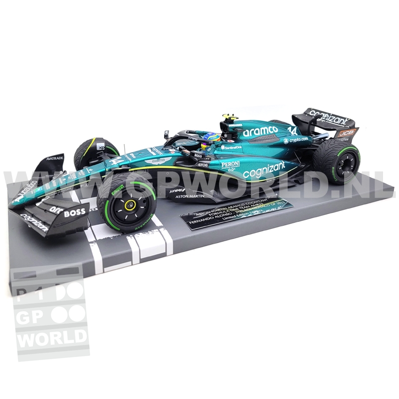 F1 Renault R23 Monaco 2003 – Hot Wheels 1/18 Avec Figurine Alonso