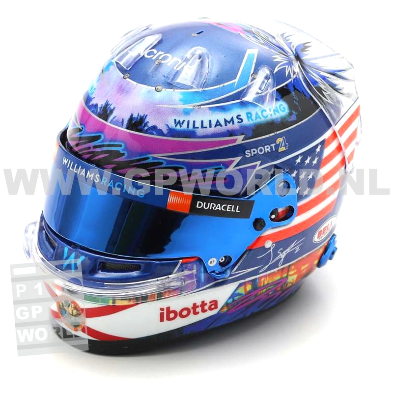 2023 helmet Logan Sargeant | Miami GP