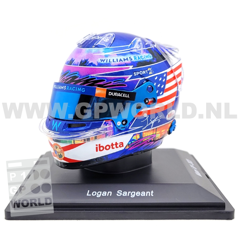 2023 helmet Logan Sargeant | Miami GP