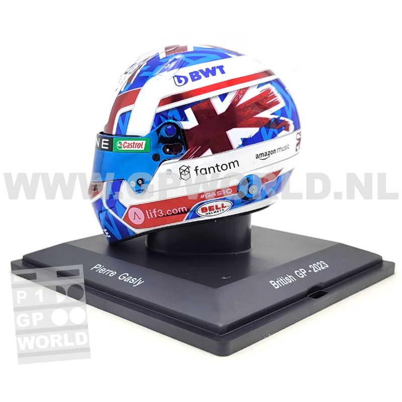 2023 helmet Pierre Gasly | British GP
