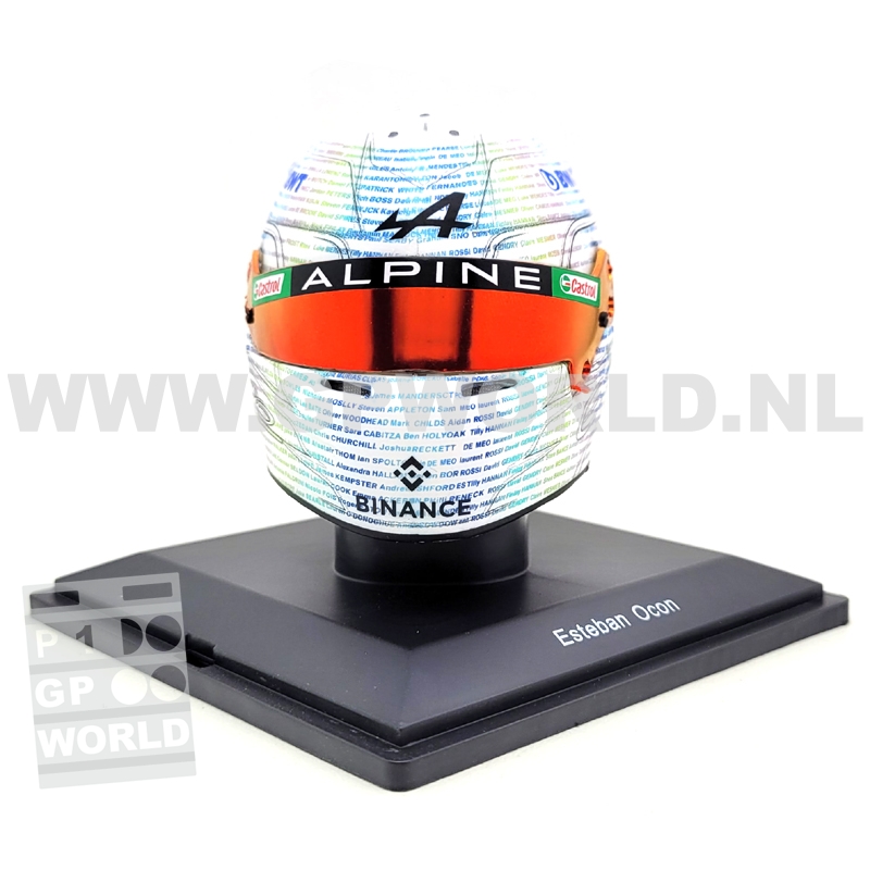 2023 helmet Esteban Ocon | British GP