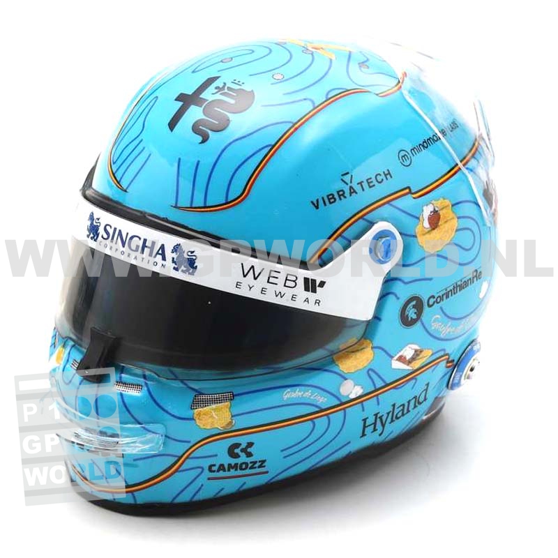 2023 helmet Valtteri Bottas | Belgium GP