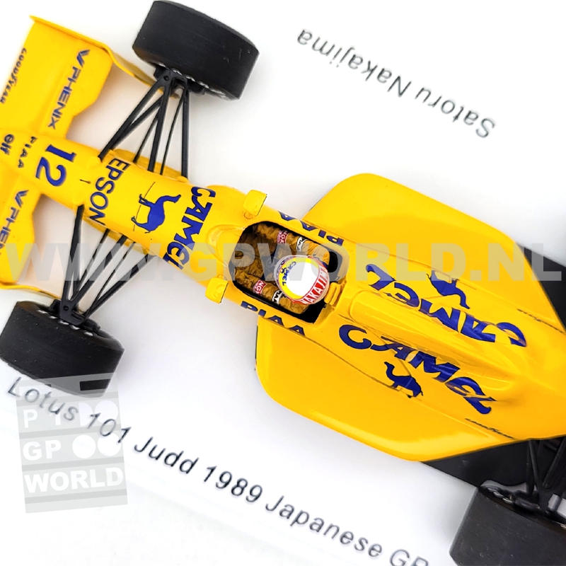 1989 Satoru Nakajima | Japanese GP - 1/43 Spark Models (Japan