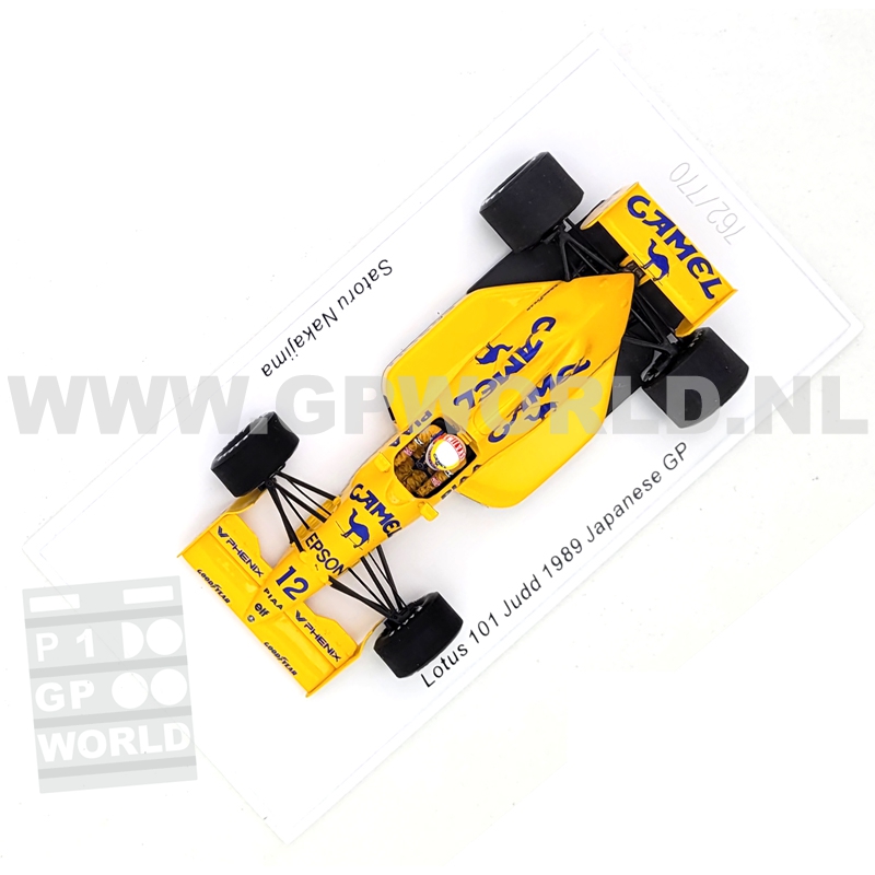 1989 Satoru Nakajima | Japanese GP - 1/43 Spark Models (Japan