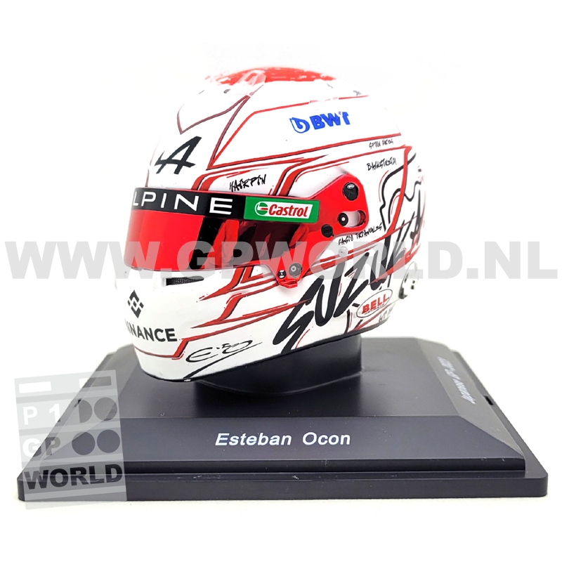 2023 helmet Esteban Ocon | Japanese GP