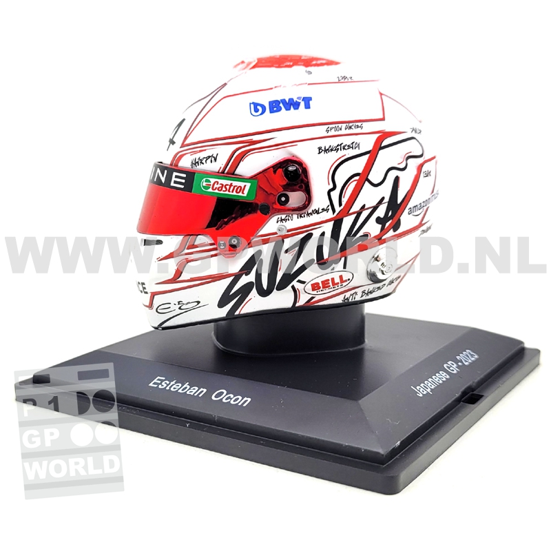 2023 helmet Esteban Ocon | Japanese GP