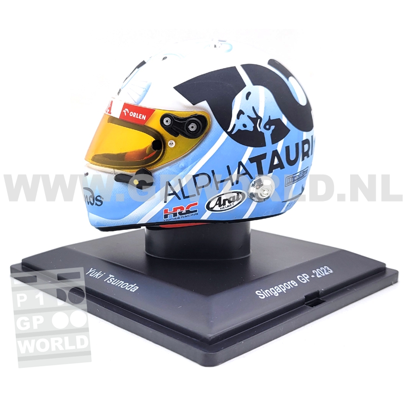 2023 helmet Yuki Tsunoda | Singapore GP