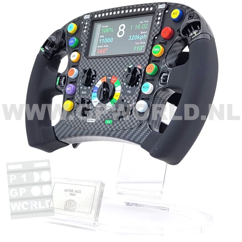 2023 Alpine A523 Steering wheel