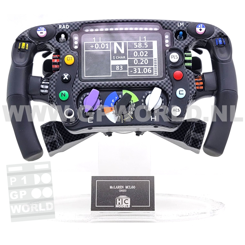 2023 McLaren MCL60 Steering wheel