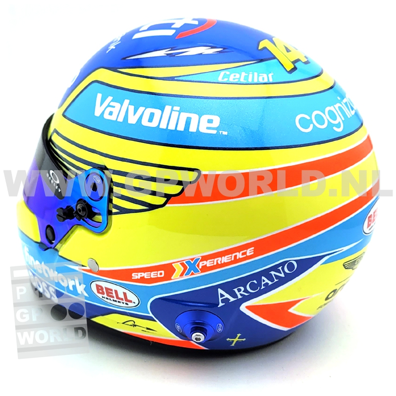 2024 helmet Fernando Alonso