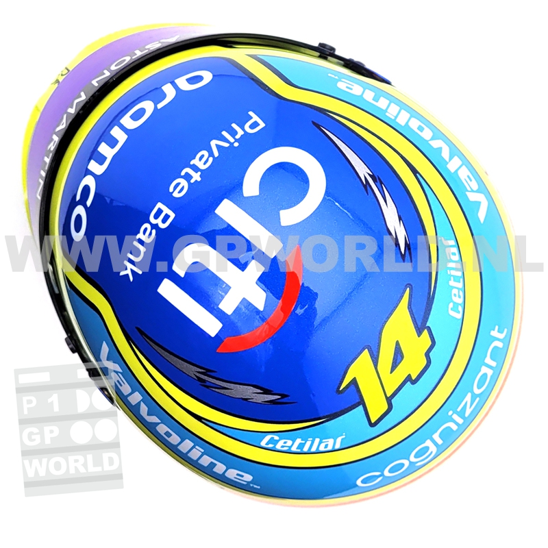 2024 helmet Fernando Alonso